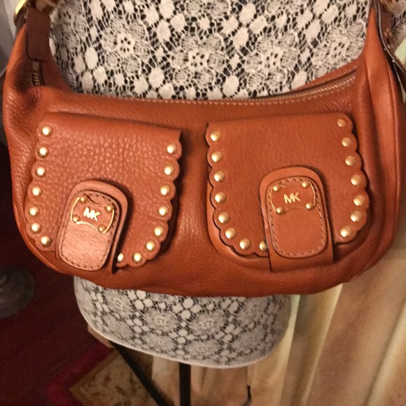 Michael Kors studded purse - Picture 1 of 5